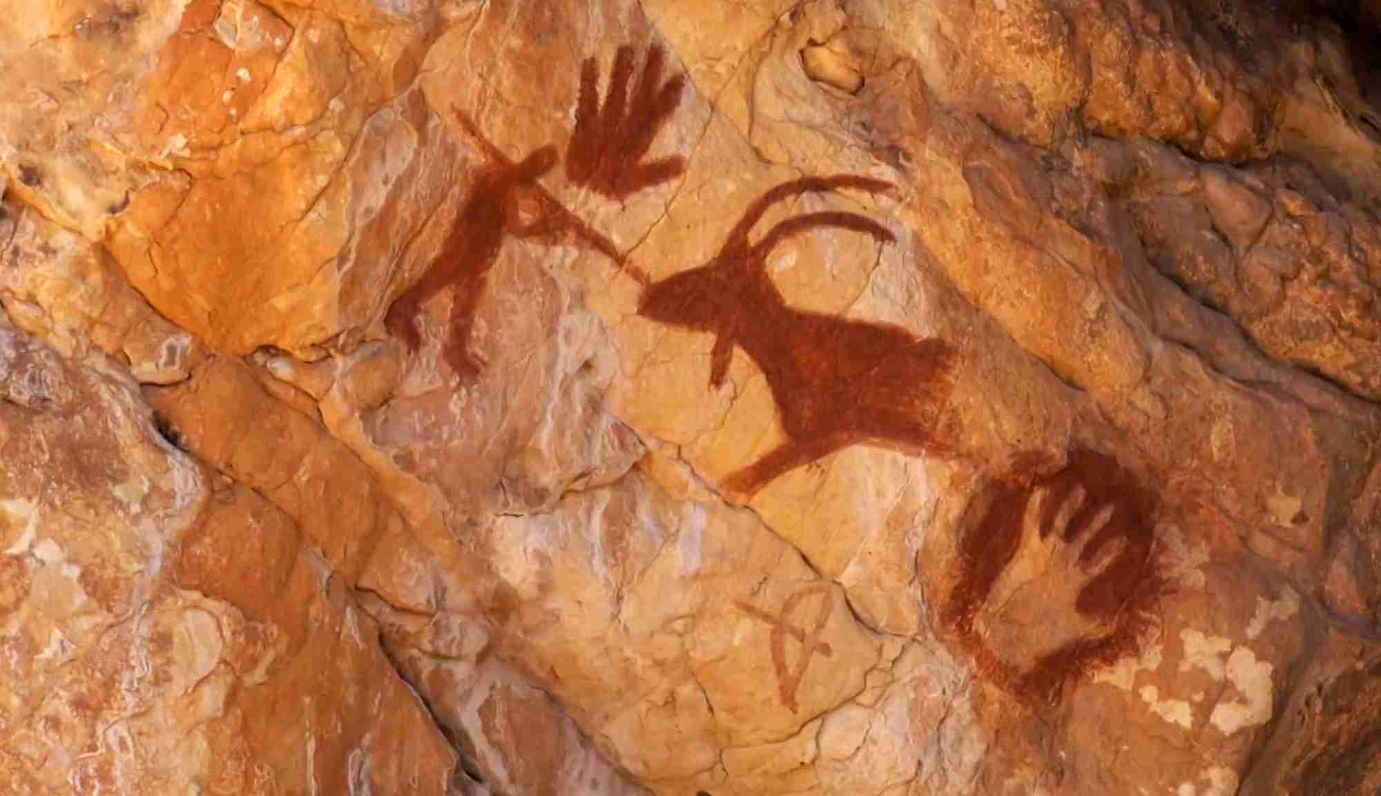 Vandals Graffiti Over Prehistoric Cave Paintings | South Florida Times