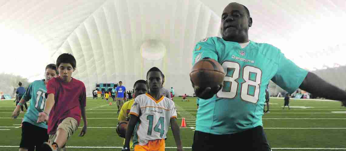 Miami Dolphins Host 38 Players At Fourth Annual Dolphins Business